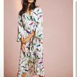 Anthropologie Multicolor Floral Aiden floreat robe